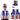Adult Deluxe Uncle Sam Top Hat Vest Bowtie Beard Sequin Patriotic Costume Set