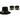 Deluxe Pilgrim Hat With Buckle And Gold Buckle Shoe Covers Costume Accessory Set
