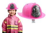 Nicky Bigs Novelties Child Deluxe Firefighter Helmet Thick Plastic Fireman's Hat Kids Firefighter Costume Accessory One Size