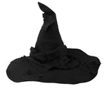 Nicky Bigs Novelties Adult Tattered Scarecrow Witch Hat Distressed Wizard Costume Hat Sorcerer Costume Accessories One Size