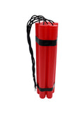 Nicky Bigs Novelties Adult Fake Dynamite Red TNT 6 Stick Bundle Plastic Prank Pretend Explosive Bomb Pack Film Costume Prop