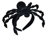 Nicky Bigs Novelties Womens Poseable Spider Headband, Black, One Size