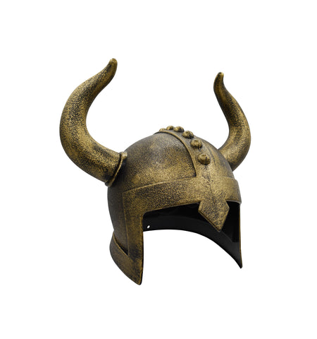 Child Medieval Viking Warrior Helmet Horns Hat Samurai Horned Barbarian Costume