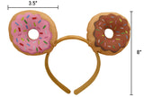 Unisex Adults Donut Food Vendor Costume Headband - Donut Party Favors, One Size