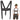 Lederhosen Suspenders Mens German Oktoberfest Bavarian Alpine Costume Accessory