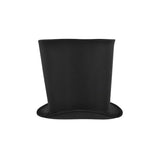 Adult Extra Tall Black Top Hat Satin Victorian Cap Halloween Costume Accessory