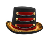 Adult Deluxe Circus Ringmaster Top Hat Ring Leader Halloween Toy Soldier Costume