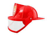 Fireman Costume - Hard Helmets - Fireman Helmet - Firefighter Hats - Fireman Accessories, Adjustable