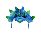 Adult Triceratops Dragon 3 Horn Dinosaur Headband Tail Costume Accessory Set