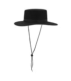 Adult Felt Wide Brim Black Padre Plague Doctor Hat Halloween Costume Accessory