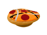 2 pc Pizza Hat Silly Food Party Plush Cap Novelty Halloween Costume Accessory