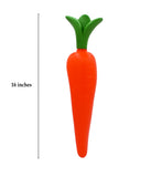 Large Plastic Orange Carrot Easter Rabbit Bunny Costume Accessory Decor Prop