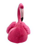 Swimming Velveteen Flamingo Hat, Pink, One Size