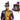 Womens Velvet Mardi Gras Top Hat Gold Fleur De Lis And Feather Costume Accessory
