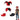 Adult Clown Court Jester Hat Collar Shoes Joker Accessories Set Costume 3 Piece Kit