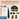 Airline Pilot Costume Accessory Set, Blue Gold, One Size