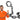 Plastic Prisoner Wrist Shackles Chain Handcuffs Cosplay Costume Accessory Prop