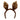 Animal Kangaroo Ears Headband Bendable Tail Halloween Costume Accessory Set