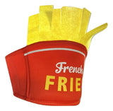 Oversized Cheeseburger and Fries Hat Set Food Vendor Funny Costume Accessory