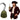 Nicky Bigs Novelties Costume Accessory Plastic Pirate Hook Handheld Prop, Gold Silver, One Size