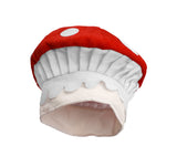 Oversized Adult Red Mushroom Hat Funny Headwear Halloween Costume Accessory