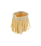 Womens Mini Scarecrow Hat on Headband Faux Straw Kit Halloween Costume Accessory