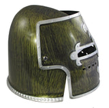 Nicky Bigs Novelties Adult Medieval Knight Helmet Costume - Templar Crusader Headwear Accessory With Folding Face Mask