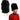 Adult Black Bearskin Nutcracker Hat - Fabric Toy Solider Royal Guard Soldier Hats- Theme Halloween Costume Accessory, One Size