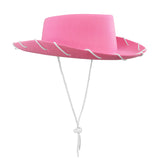 Kids 1950's Cowboy Hat Toddler Cowgirl Hats Western Birthday Party Halloween Dress Up Costume