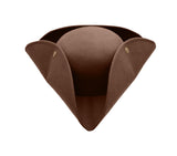 Nicky Bigs Novelties Adult Colonial Tricorn Pirate Hat - 3 Cornered Cocked Cap For Cosplay Halloween Costume Accessory