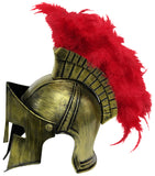 Medieval Knight Greek Spartan Helmet Costume Gold Gladiator Warrior Roman Helmets With Folding Face Mask