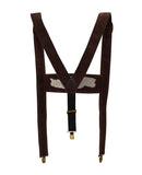 Lederhosen Suspenders Mens German Oktoberfest Bavarian Alpine Costume Accessory