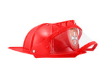 Fireman Costume - Hard Helmets - Fireman Helmet - Firefighter Hats - Fireman Accessories, Adjustable