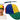 Nicky Bigs Novelties Multi-Color Propeller Ball Cap, Multi, One Size