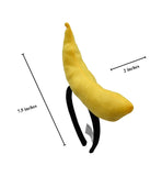 Adult Cosplay Large Yellow Banana Headband Hat Halloween Costume Accessory