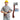 Lumberjack Fake Plastic Ax Costume Accessory, Brown Silver, One Size