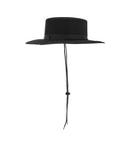 Adult Felt Wide Brim Black Padre Plague Doctor Hat Halloween Costume Accessory