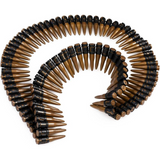 Adult Army Soldier Helmet Costume Kit With Hat And Fake Plastic Bullets Belt Bandolier