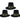3 PK Deluxe Pilgrim Hat With Buckle Quaker Amish Top Hat Cap Flat Topped Costume