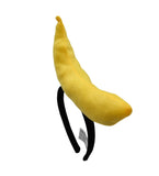 Adult Cosplay Large Yellow Banana Headband Hat Halloween Costume Accessory