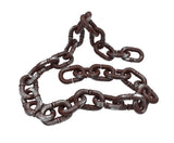 Jumbo Plastic Fake Rusty Chain Link Prop Halloween Haunted House Decor