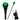 Light Up Evil Wizard Staff Walking Stick Crystal Ball Costume Accessory Prop