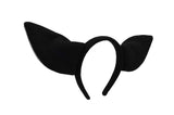 Nicky Bigs Novelties Unisex Costume Bat Wings and Ears Headband, Black, One Size