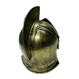 Medieval Knight Greek Spartan Helmet Costume Gold Gladiator Warrior Roman Helmets With Folding Face Mask