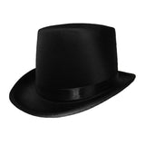 Adult Satin Top Hat Magician Gentleman Roaring 20s Tuxedo Formal Costume Top Hat