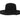 Adult Felt Plague Doctor Hat Padre Priest Spanish Amish Costume Accessory Set