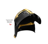 Nicky Bigs Novelties Medieval Templar Knight Helmet Costume Headwear