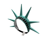 Womens Deluxe Lady Liberty Tiara Hat USA Halloween Cosplay Costume Accessory