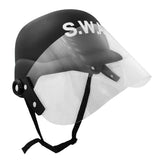 Cosplay SWAT Helmet Police S.W.A.T. Team Hat Tactical Visor Costume Accessory