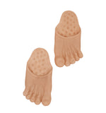 Jumbo Funny Bare Feet Slippers Caveman Feet Adult Halloween Costume Accessories